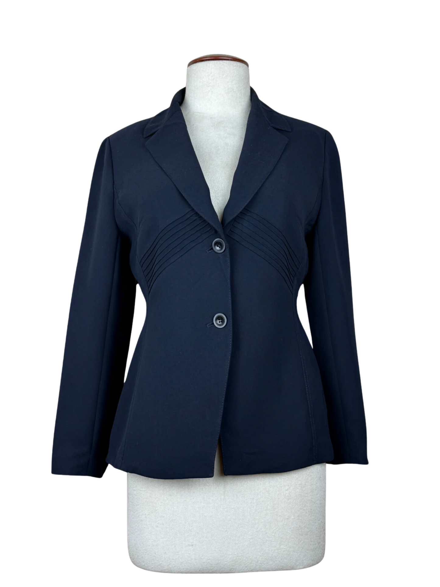Women Bolero Coatt | Precis Petite | Preloved Branded | Navy Polyester | Premium | OTS Thrift Store Karachi Pakistan