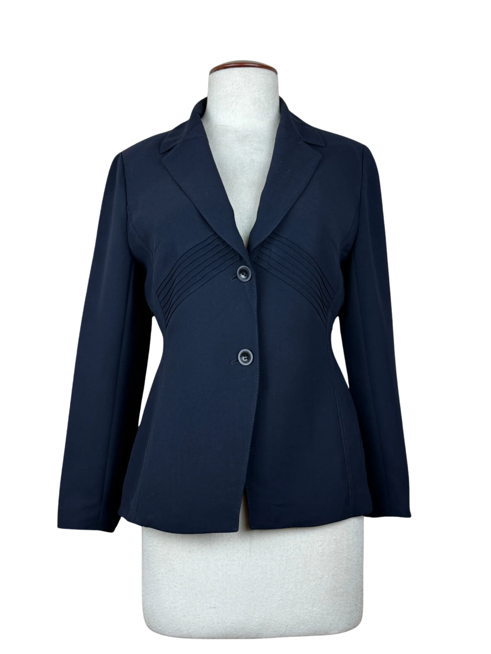 Women Bolero Coatt | Precis Petite | Preloved Branded | Navy Polyester | Premium | OTS Thrift Store Karachi Pakistan