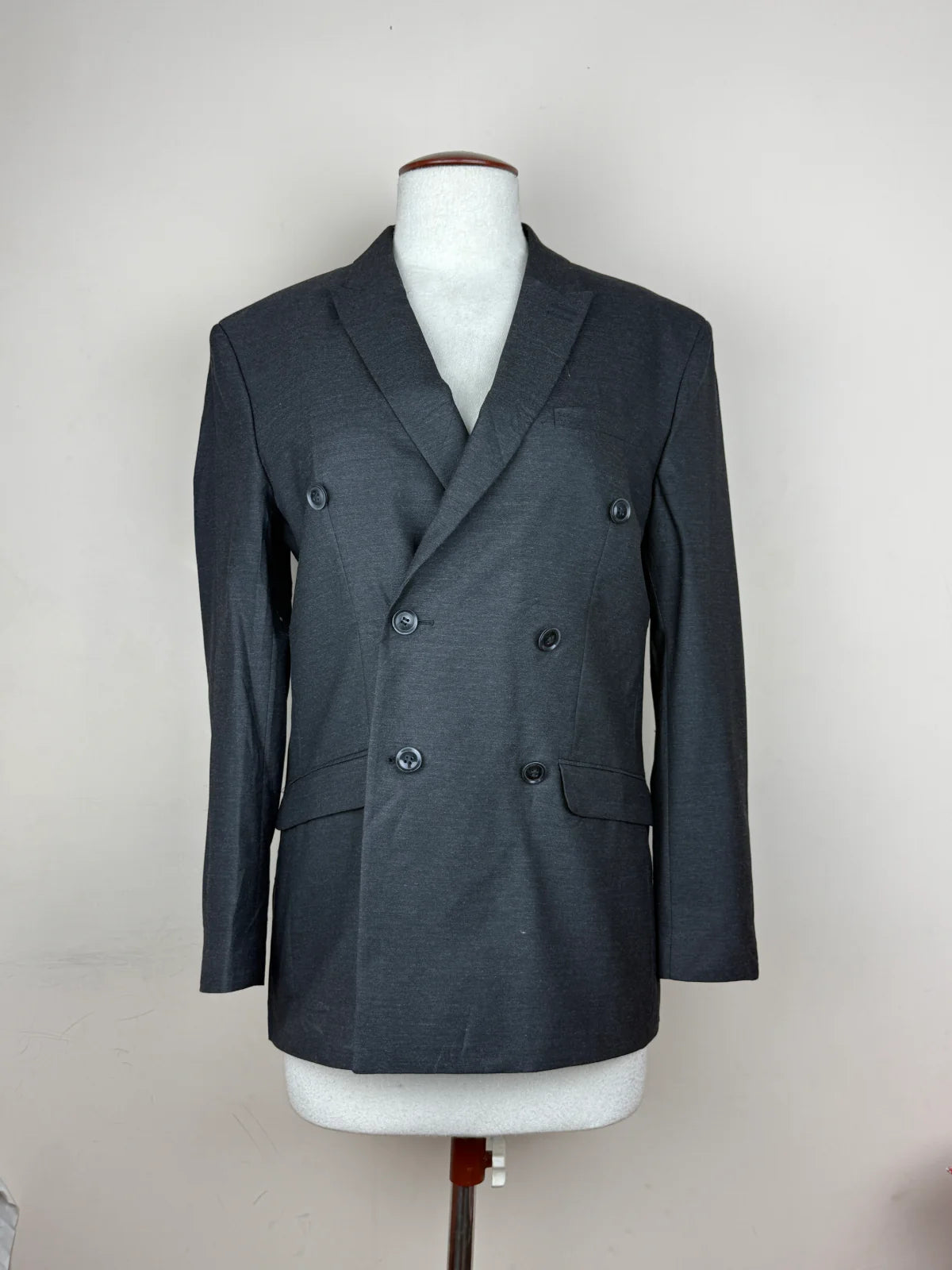 Shop Premium Women Bolero Coat by Topman | Preloved Branded Clothes | DarkGray Polyester | Men | OTS Thrift Store Peshawar Pakistan