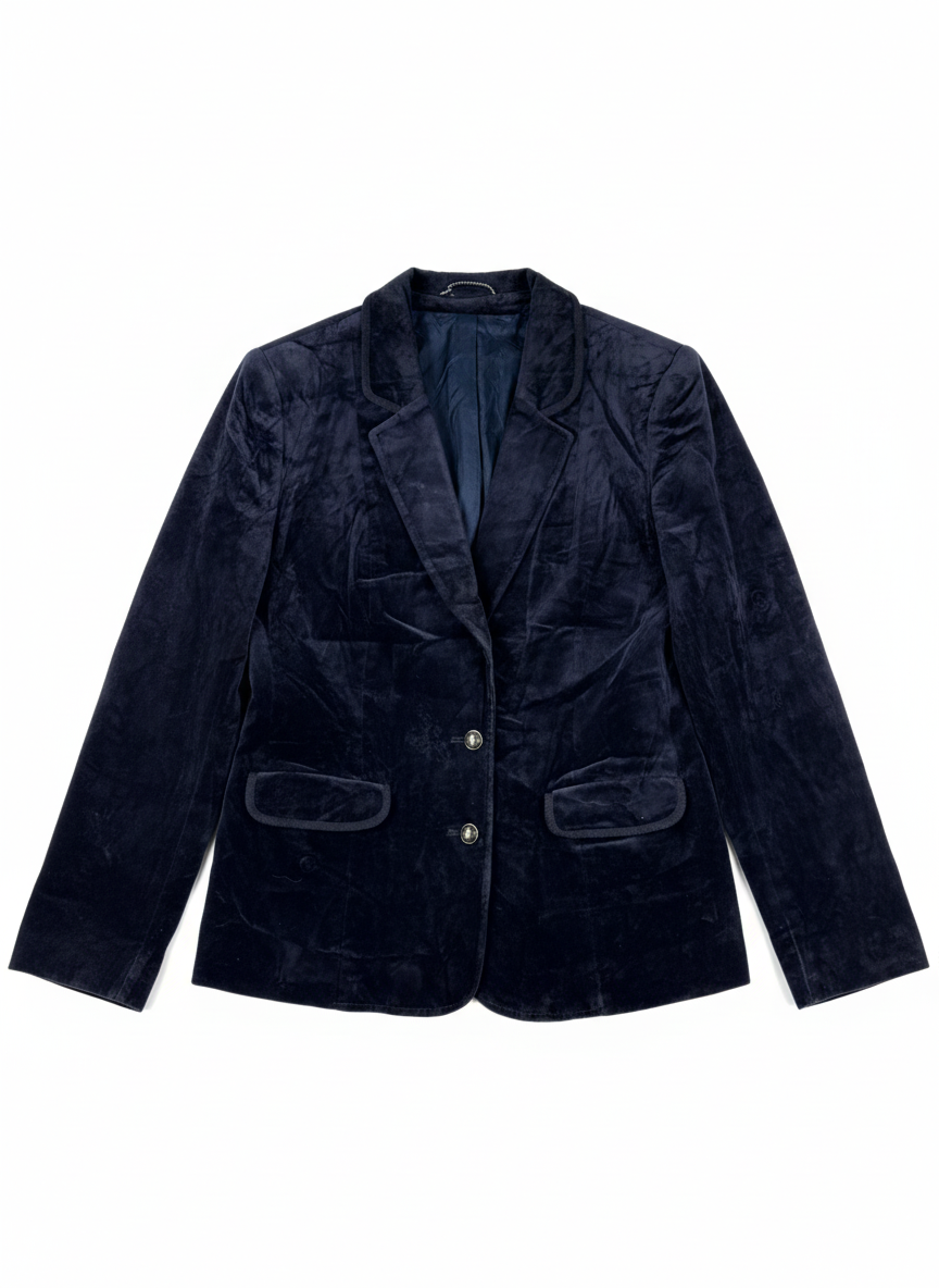 PREMIUM Condition Bolero Coat | Preloved DERETA | BLUE ACRYLIC | Thrift Shop for Women Peshawar Pakistan | OTS