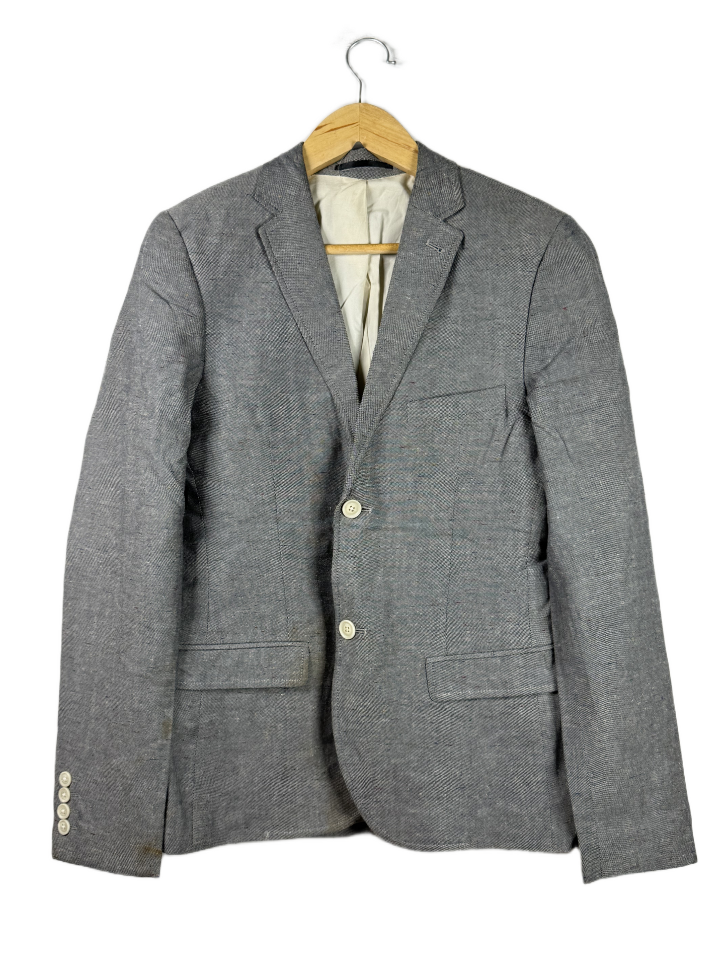 Bolero Coat | TOPMAN | Preloved Branded | GREY POLYSTER | GOOD | OTS Thrift Store Peshawar Pakistan