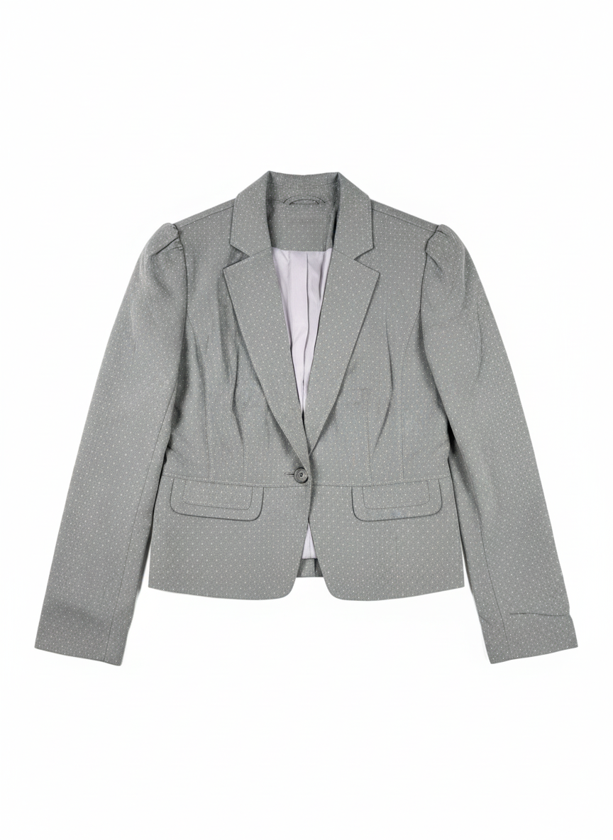 Bolero Coat | F&F | Preloved Branded | GREY ACRYLIC | PREMIUM PLUS | OTS Thrift Store Lahore Pakistan