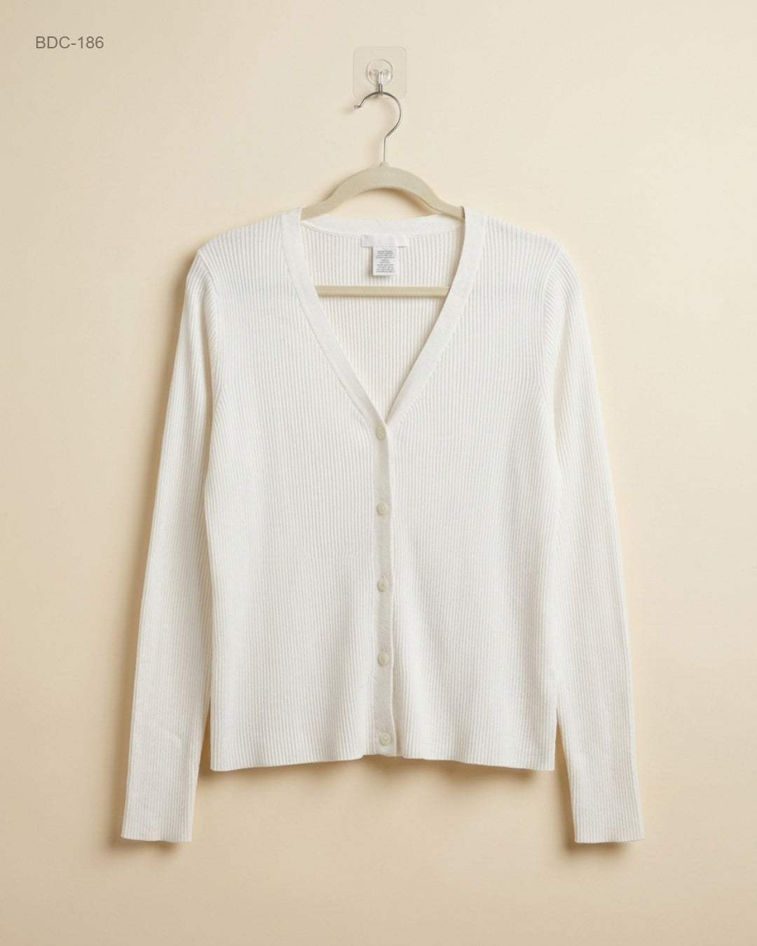 Shop Excellent Button Down Cardigans by | Preloved Branded Clothes | OffWhite Cotton | Women | OTS Thrift Store Lahore Pakistan