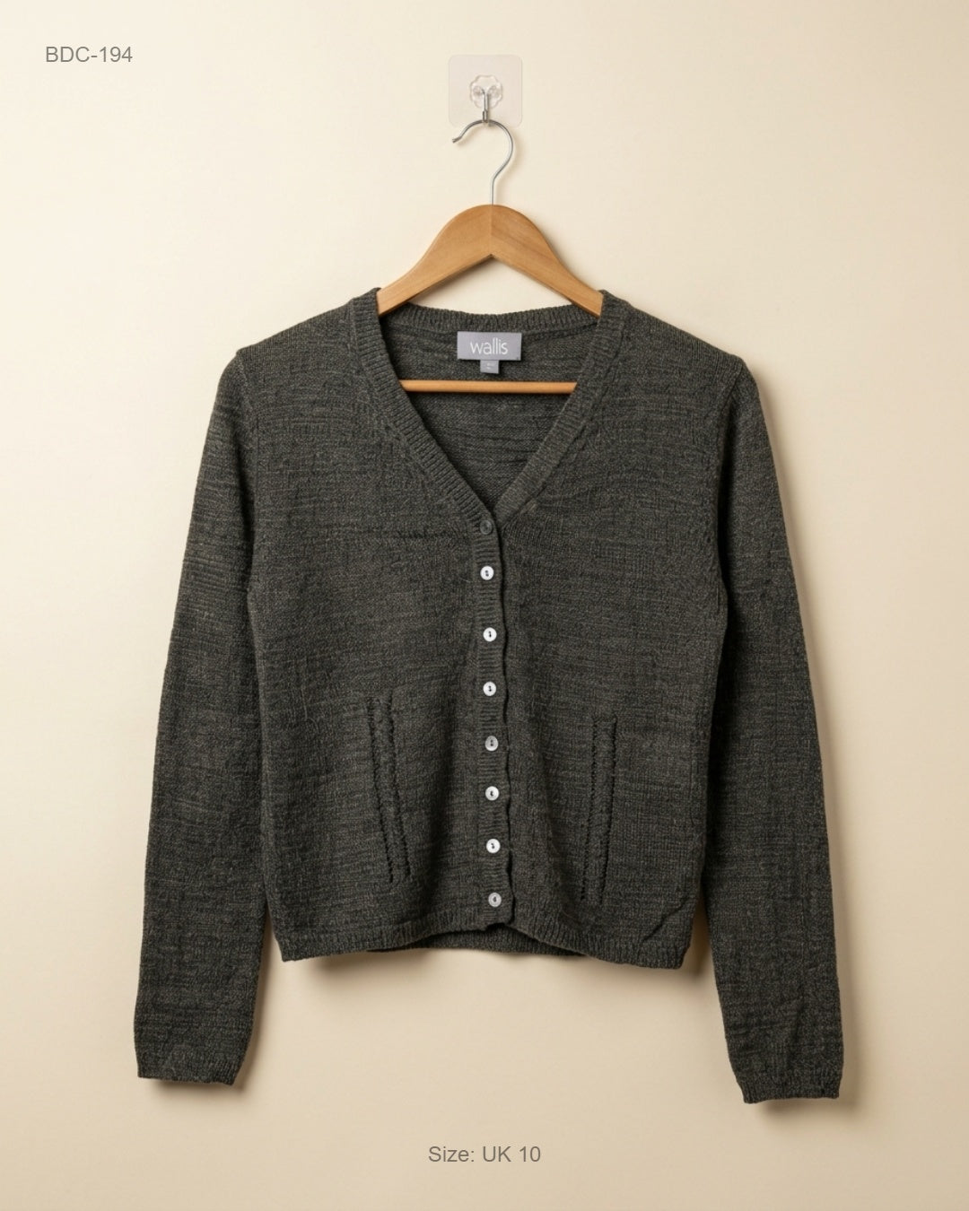 Preloved Premium Button Down Cardigans by Wallis, Multi Polyester for Women - OTS Thrift Shop Peshawar Pakistan