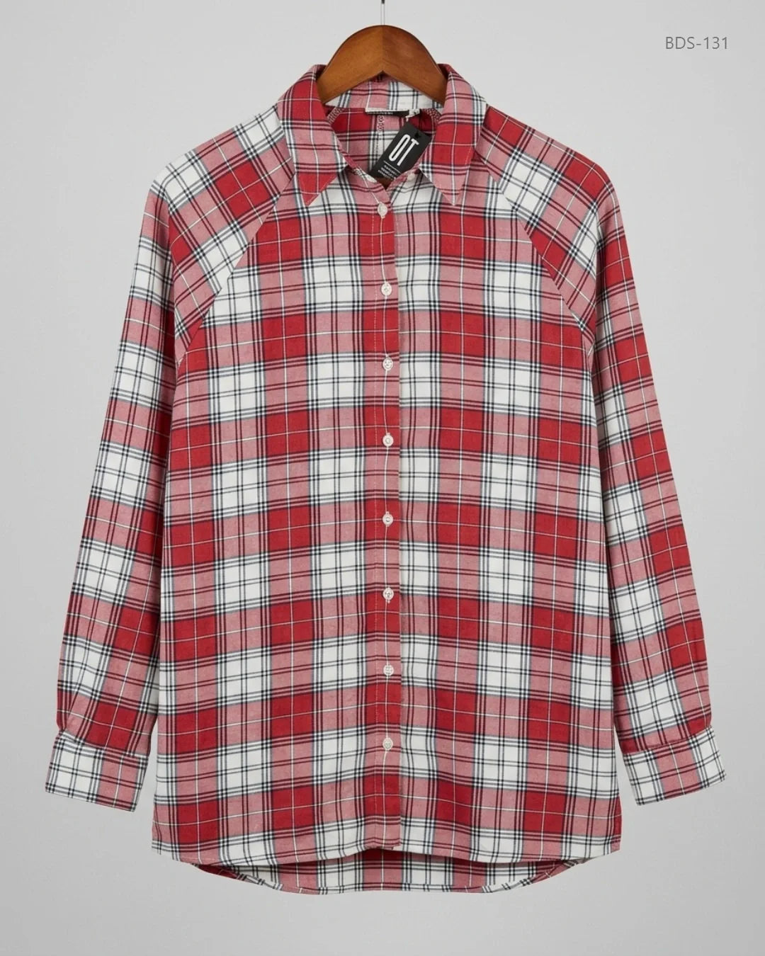 Secondhand Branded Button Down Shirt by ASOS, Red VISCOSE fabric, Premium condition, for Womens - Online Thrift Shop Peshawar Pakistan