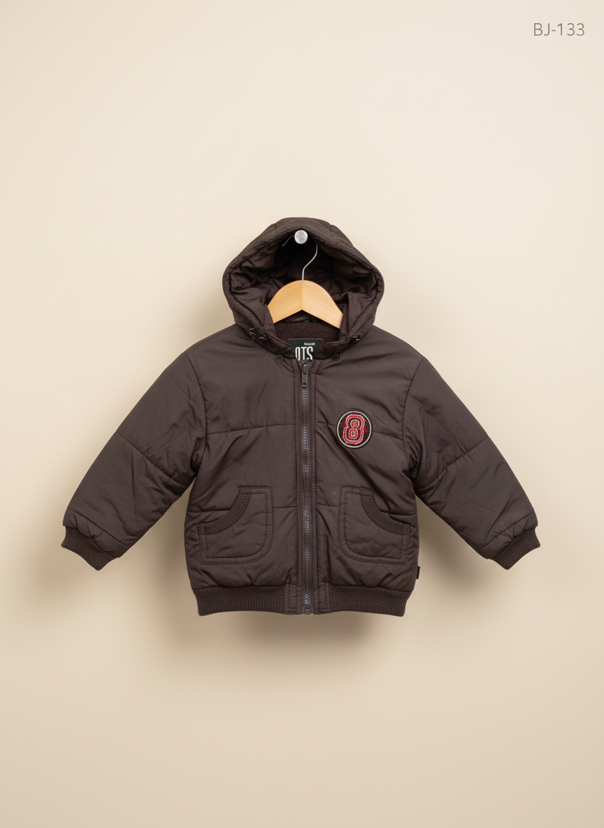 Brown Winter Boys Jackets by KIKI&KOKO (BJ-133)