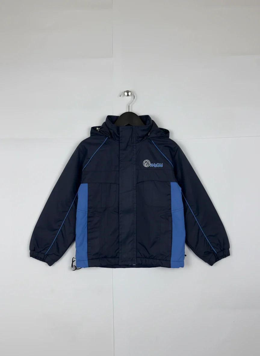 Winter Boys Jackets | Hong | Preloved Branded | DarkBlue Cotton | Premium | OTS Thrift Store Karachi Pakistan