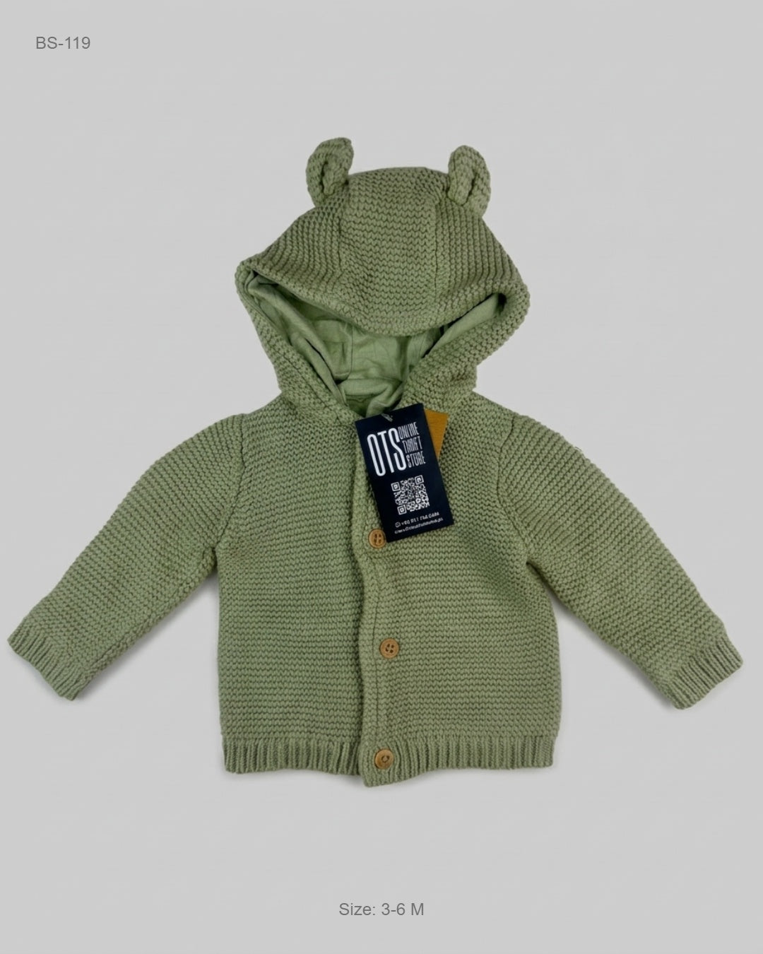 Boys Sweaters | Marks & Spencer | Preloved Branded | Green Acrylic | Premium | OTS Thrift Store Islamabad Pakistan