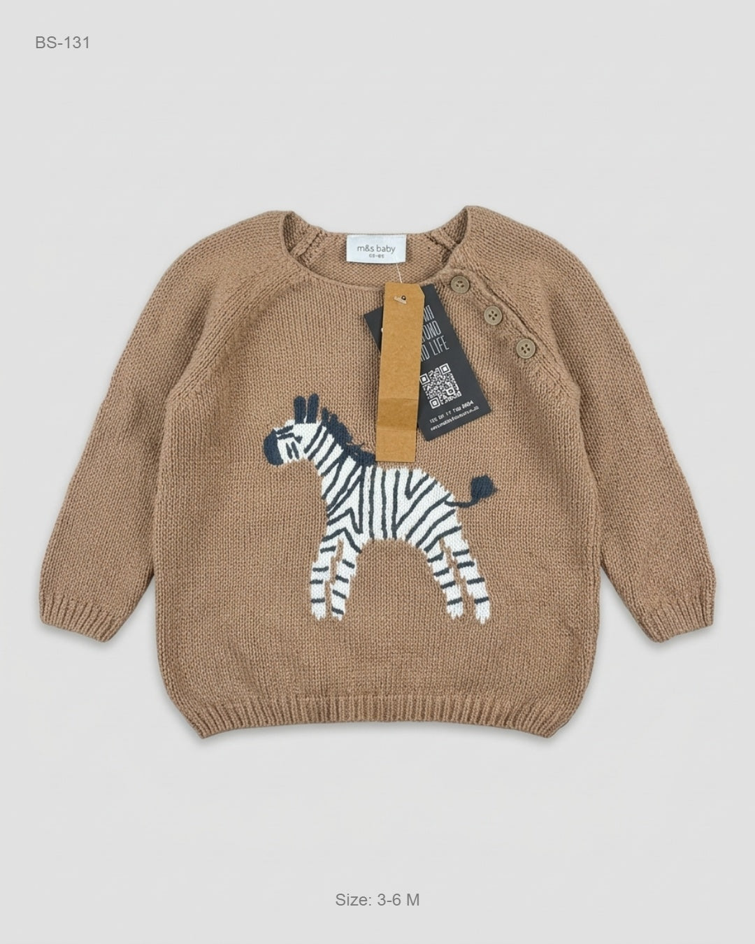 Shop Premium Boys Sweaters by Next | Preloved Branded Clothes | Brown Polyester | | OTS Thrift Store Karachi Pakistan