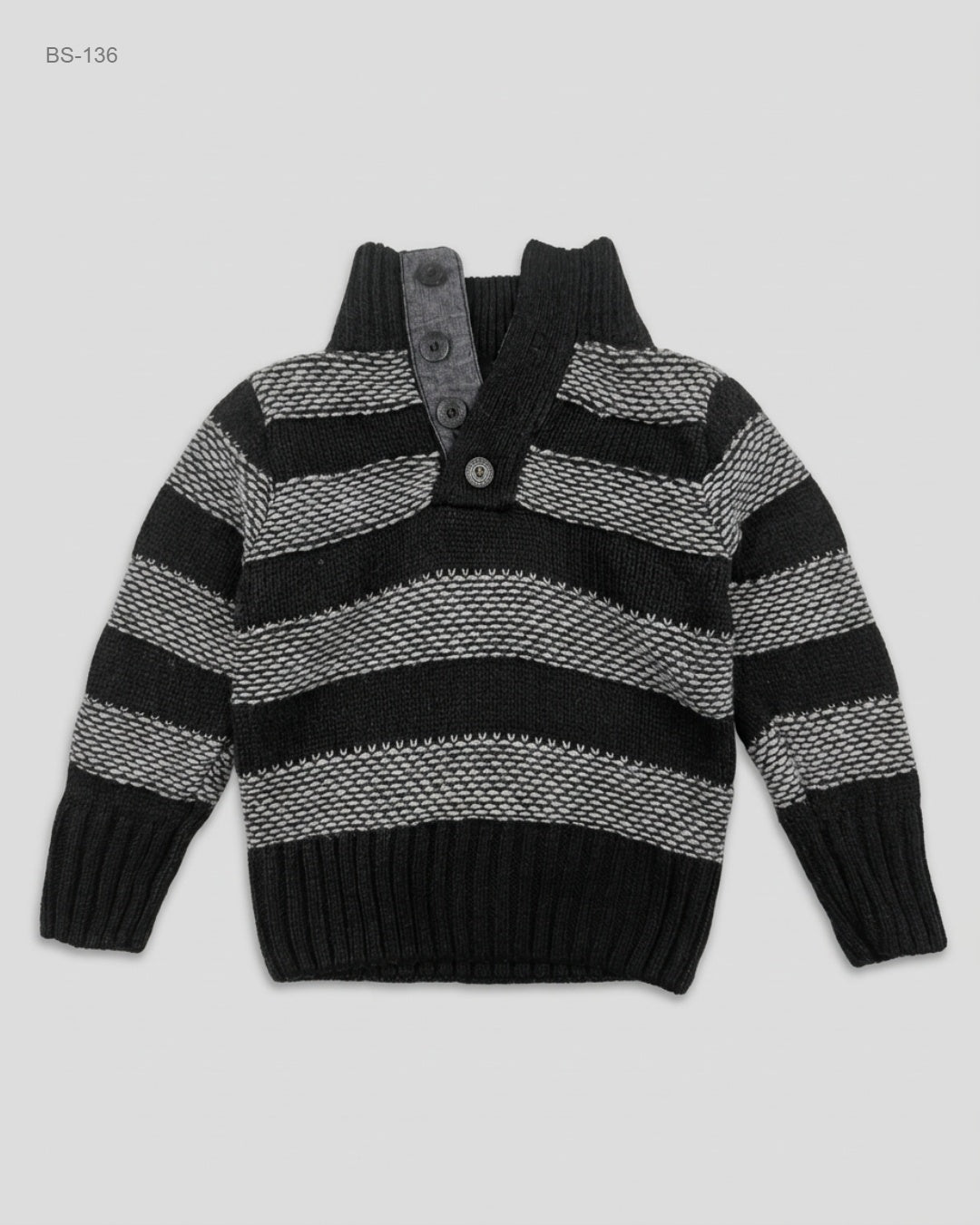 Preloved Premium Boys Sweaters by Rebel, Grey Polyester for - OTS Thrift Shop Karachi Pakistan