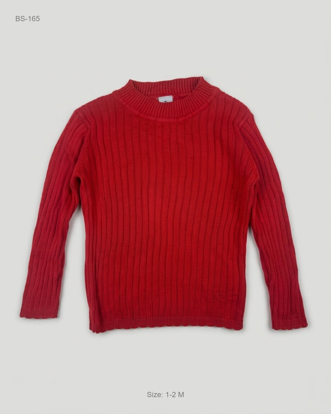 Secondhand Branded Boys Sweaters by TU, Red Polyester fabric, Premium condition, for - Online Thrift Shop Karachi Pakistan