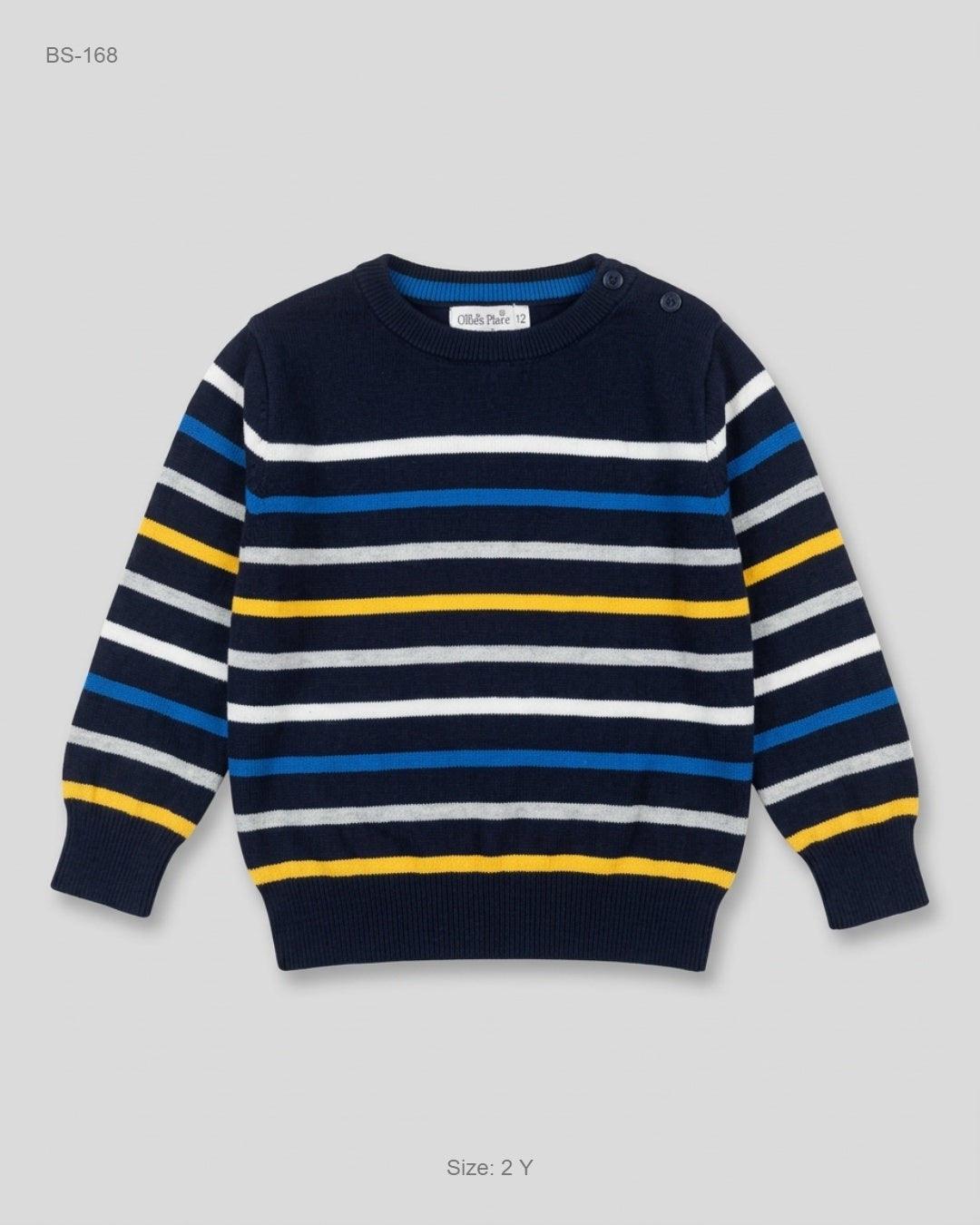 Preloved Premium Boys Sweaters by Ollies Place, Blue Cotton for - OTS Thrift Shop Peshawar Pakistan