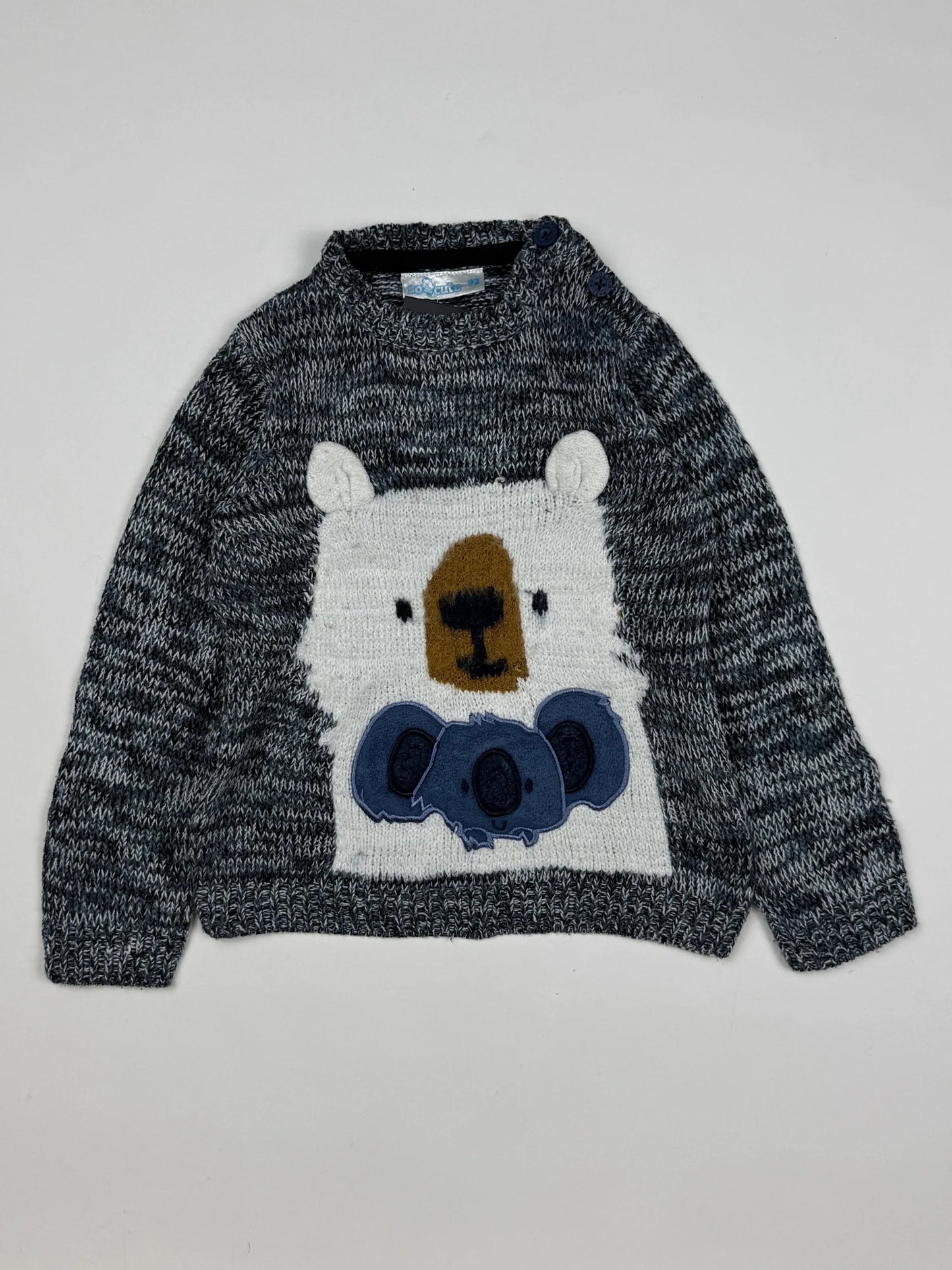 UK Imported secondhand Boys Sweaters - SO CUTE brand, Multi Wool, Excellent condition, for Boys - Online Thrift Store Islamabad Pakistan