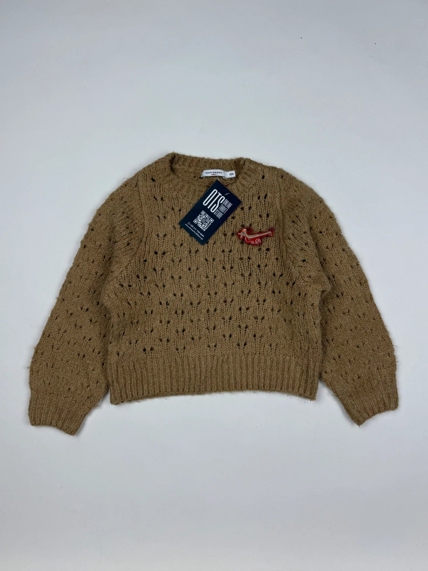 Excellent Condition Boys Sweaters | Preloved HamPton Bays | Camel Wool | Thrift Shop for Boys Peshawar Pakistan | OTS