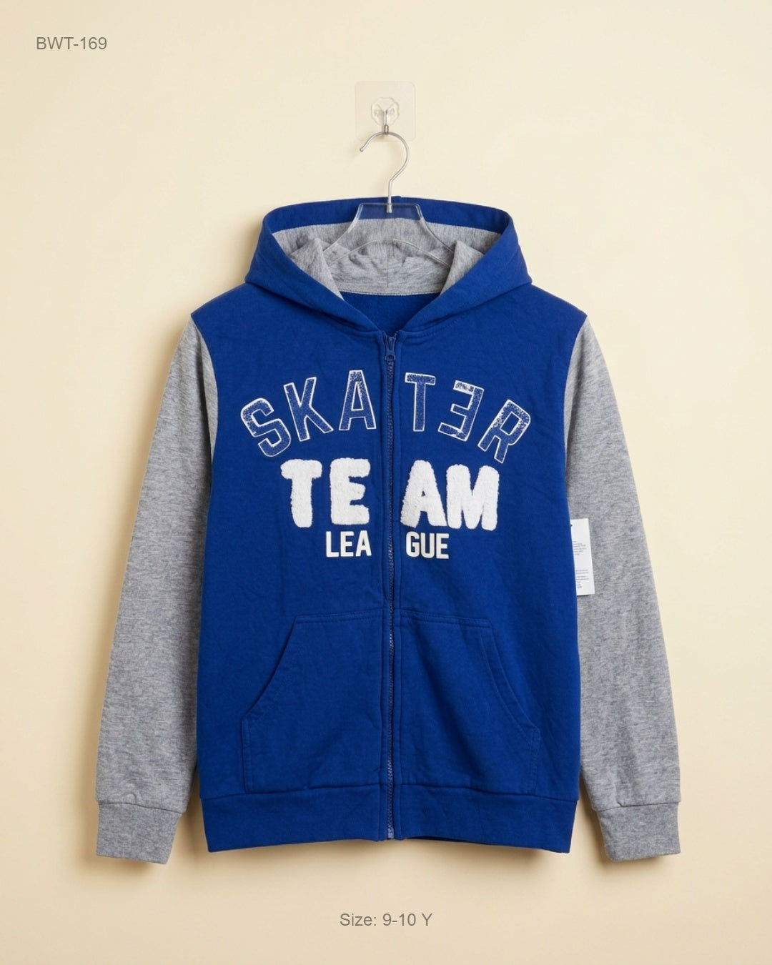 Shop Premium Boys Winter Tops by Charanga | Preloved Branded Clothes | Blue Cotton | Boys | OTS Thrift Store Islamabad Pakistan