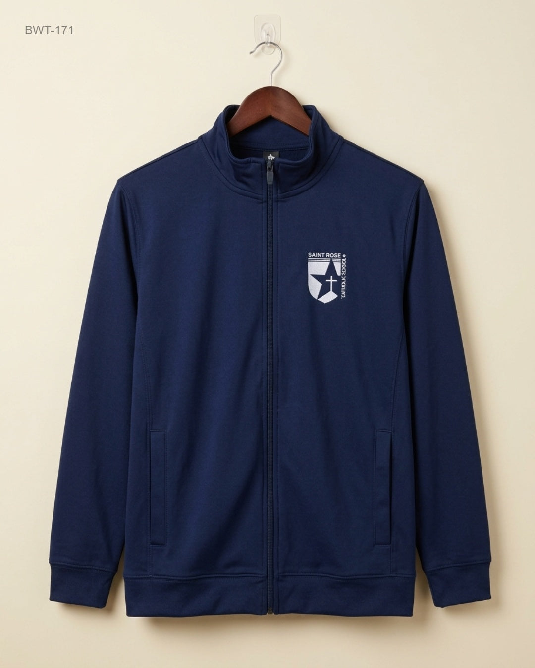 Boys Winter Tops | Sport-Tek | Preloved Branded | Navy Blue Polyester | Premium | OTS Thrift Store Karachi Pakistan