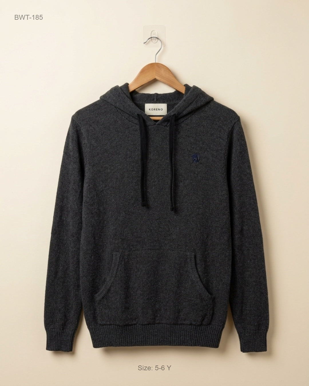 Shop Premium Boys Winter Tops by Alvaro Moreno | Preloved Branded Clothes | Dark Grey jersey | Boys | OTS Thrift Store Karachi Pakistan