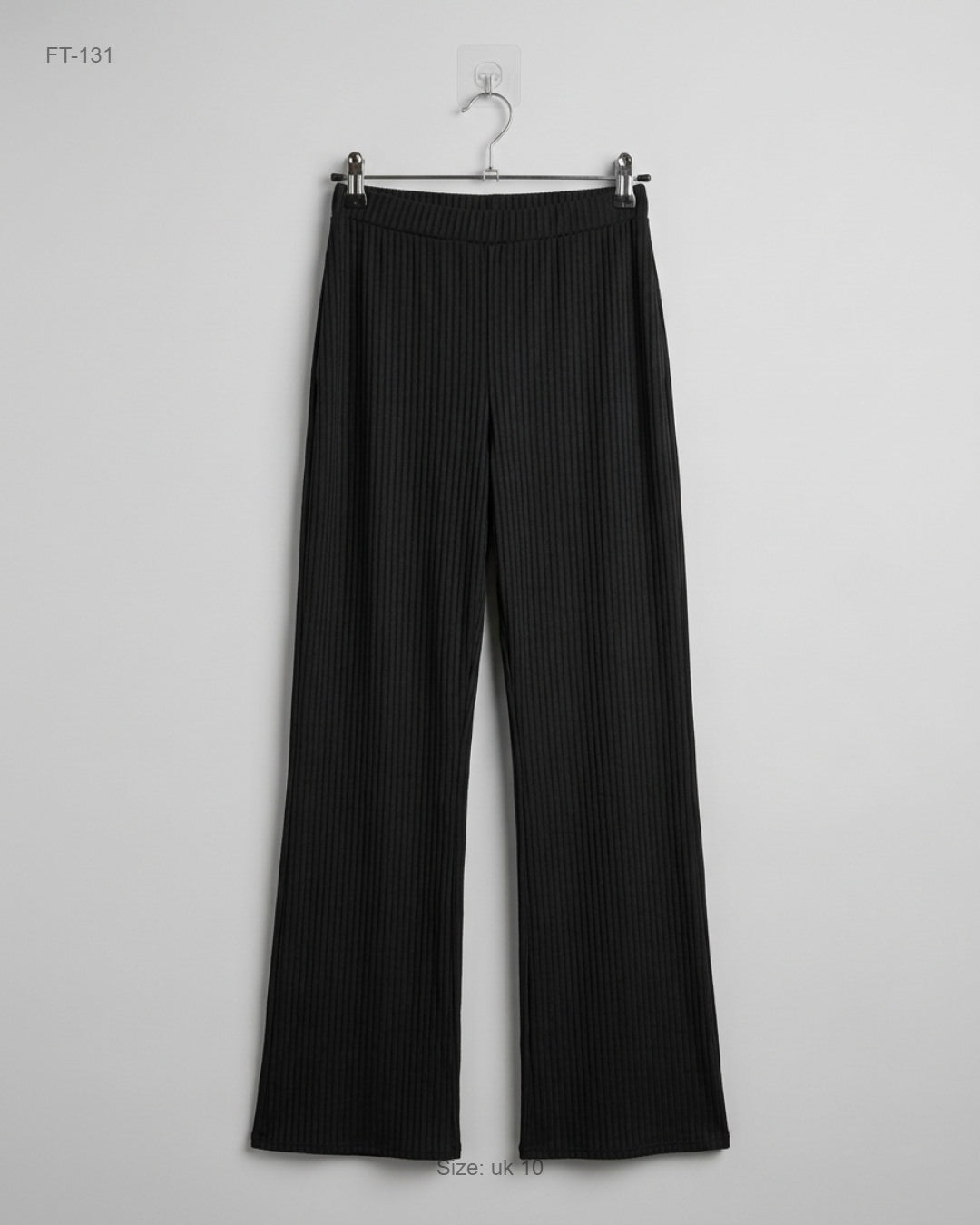 Secondhand Branded Flapper Trousers by Cut label, Black Polyester fabric, Premium condition, for Women - Online Thrift Shop Islamabad Pakistan