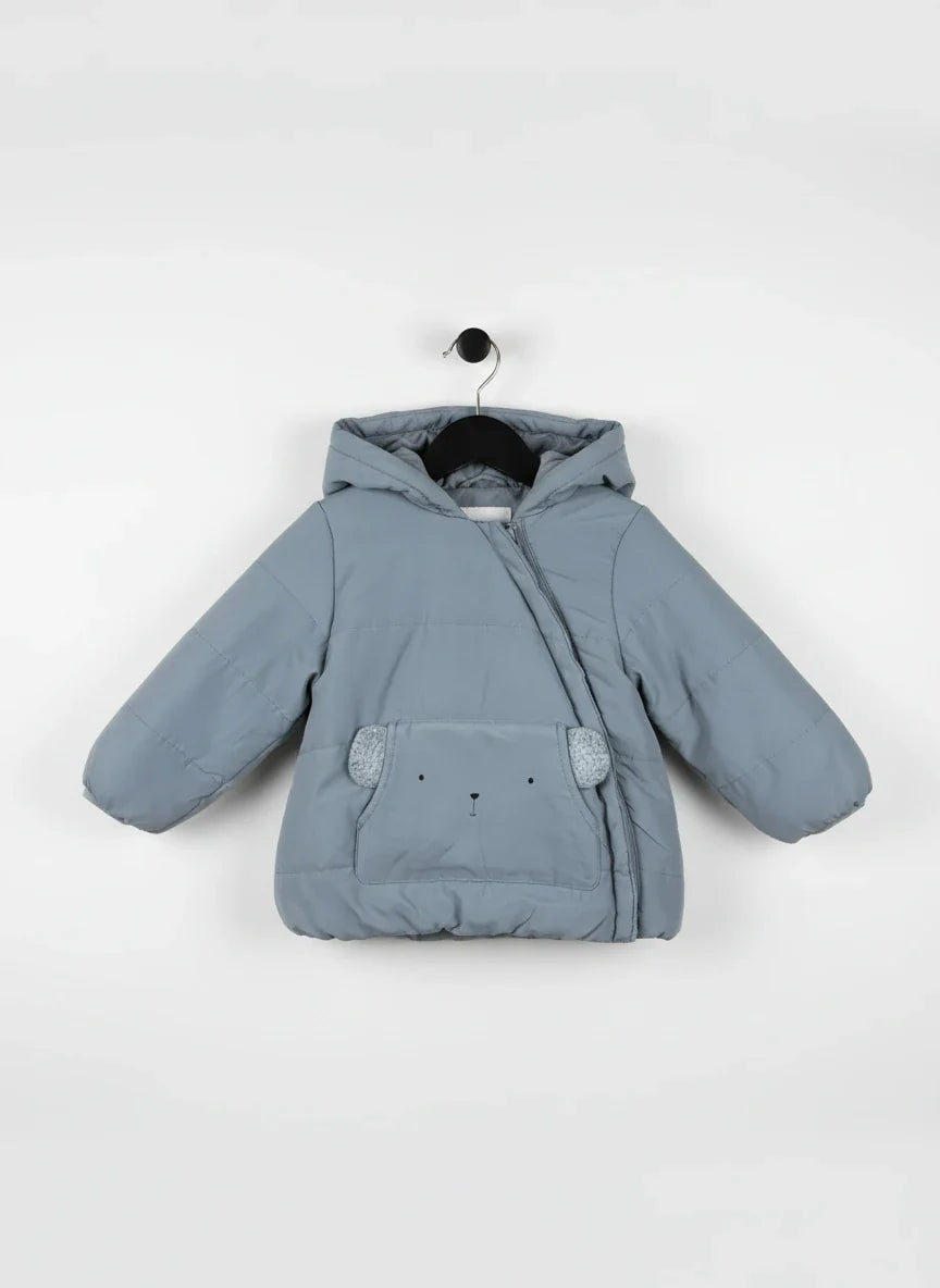 Premium Condition Girls Jackets | Preloved H&M | Cyan Polyester | Thrift Shop for Girls Lahore Pakistan | OTS