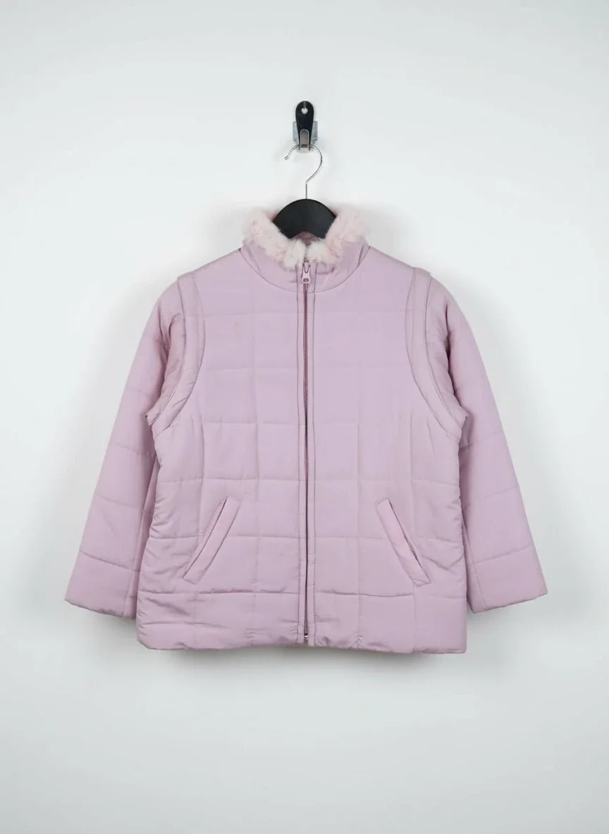 Preloved Excellent Girls Jackets by Unknown, Pink Polyester for Girls - OTS Thrift Shop Islamabad Pakistan