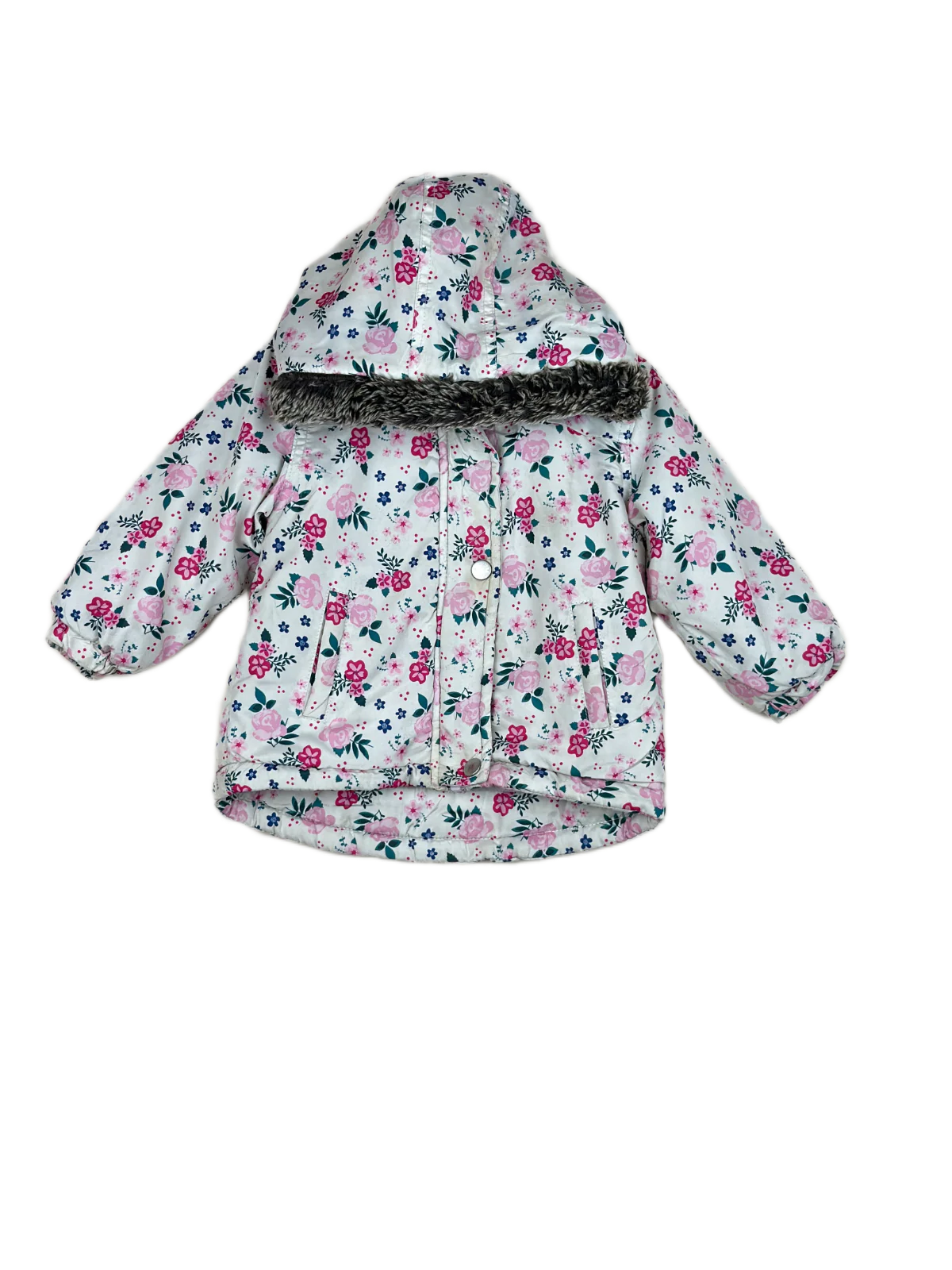 Preloved Premium Girls Jackets by Ergee, White Polyester for Girls - OTS Thrift Shop Lahore Pakistan