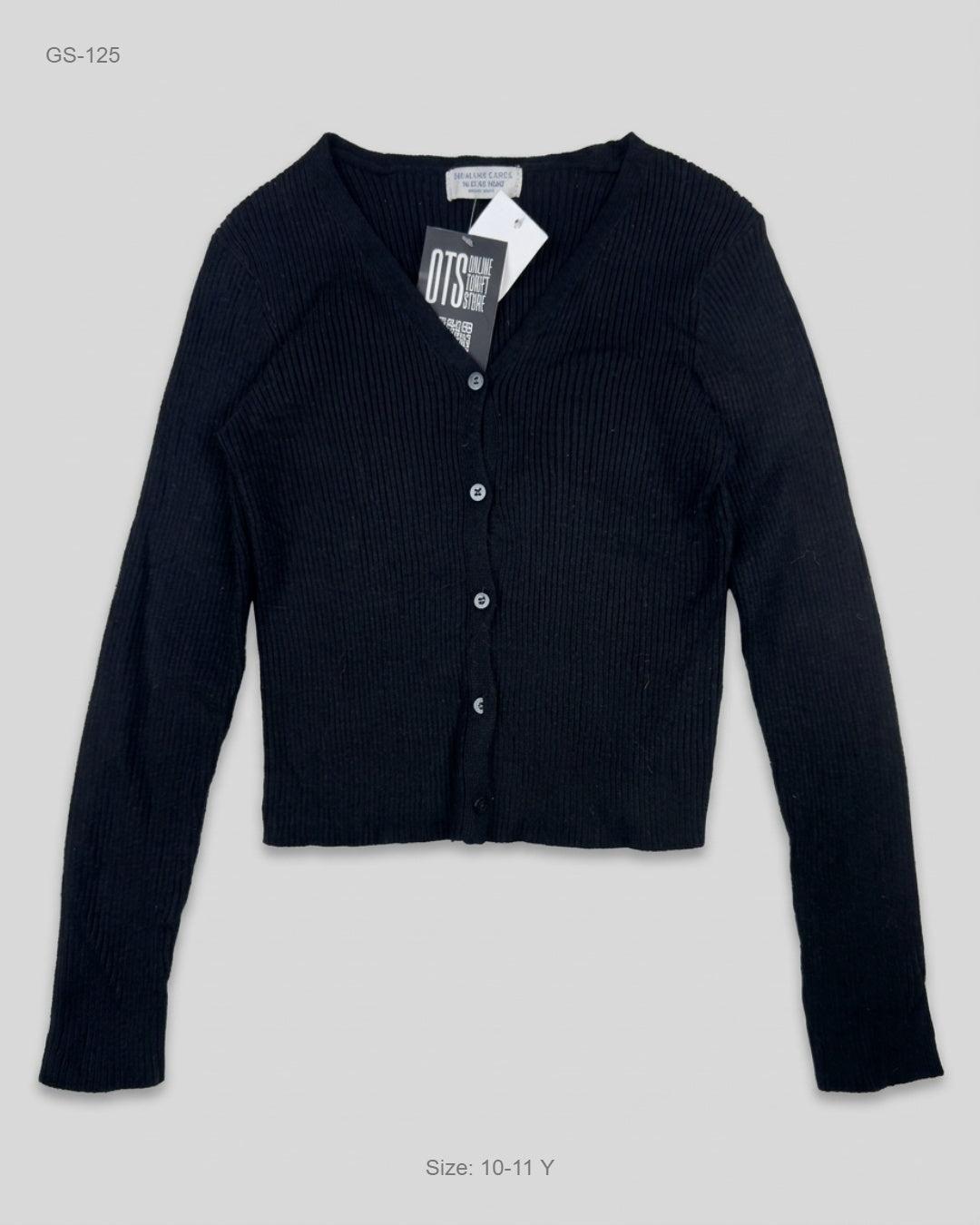 Shop Premium Girls Sweaters by Primark | Preloved Branded Clothes | Black Cotton | Girls | OTS Thrift Store Lahore Pakistan