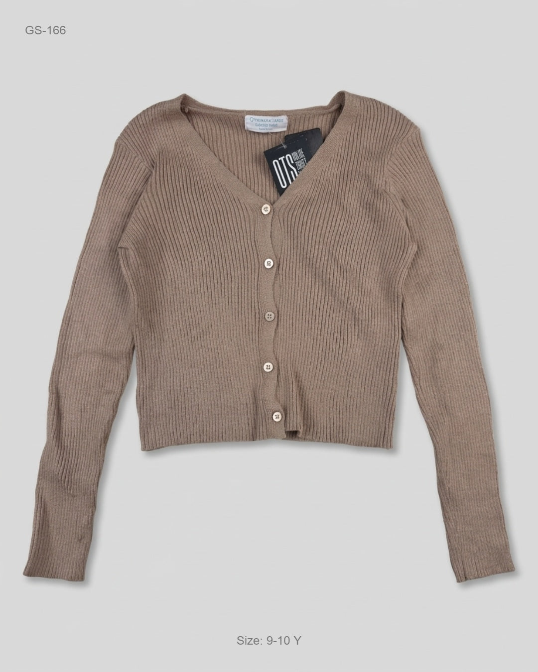 UK Imported secondhand Girls Sweaters - Primark brand, Beige Polyester, Premium condition, for Girls - Online Thrift Store Lahore Pakistan