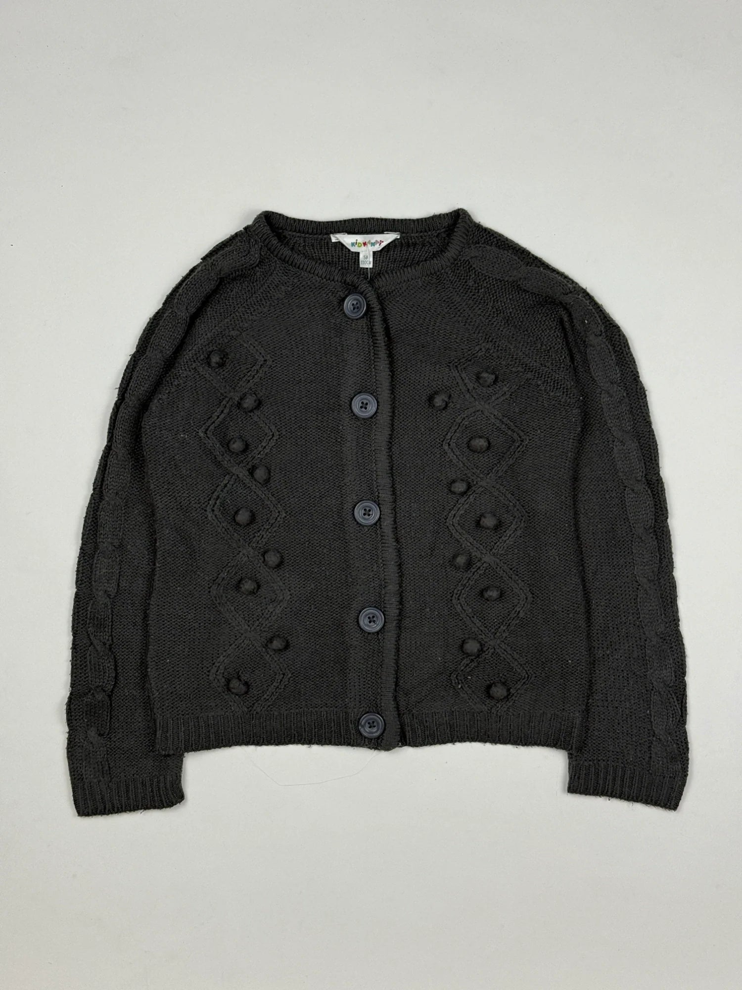 UK Imported secondhand Girls Sweaters - KIdanat brand, Black Acrylic, Excellent condition, for Girls - Online Thrift Store Lahore Pakistan