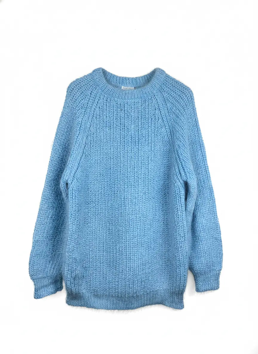 Sky Blue Men's Jumpers & Sweater by Shentons (MS-108)