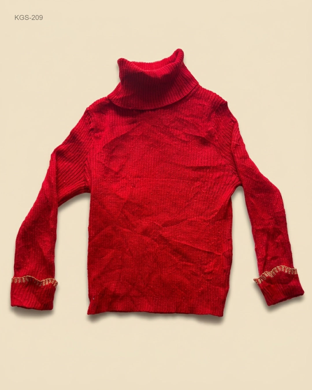 Girls Sweaters | Primark | Preloved Branded | Red Polyester | Premium | OTS Thrift Store Lahore Pakistan