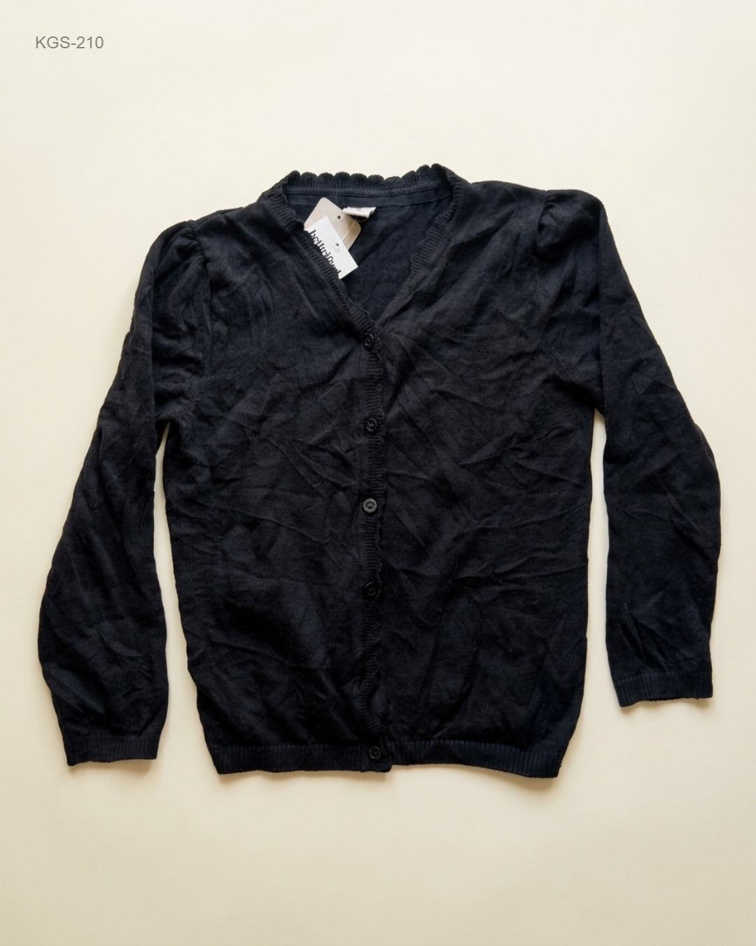 Girls Sweaters | Tu Kids | Preloved Branded | Black Cotton | Premium | OTS Thrift Store Peshawar Pakistan