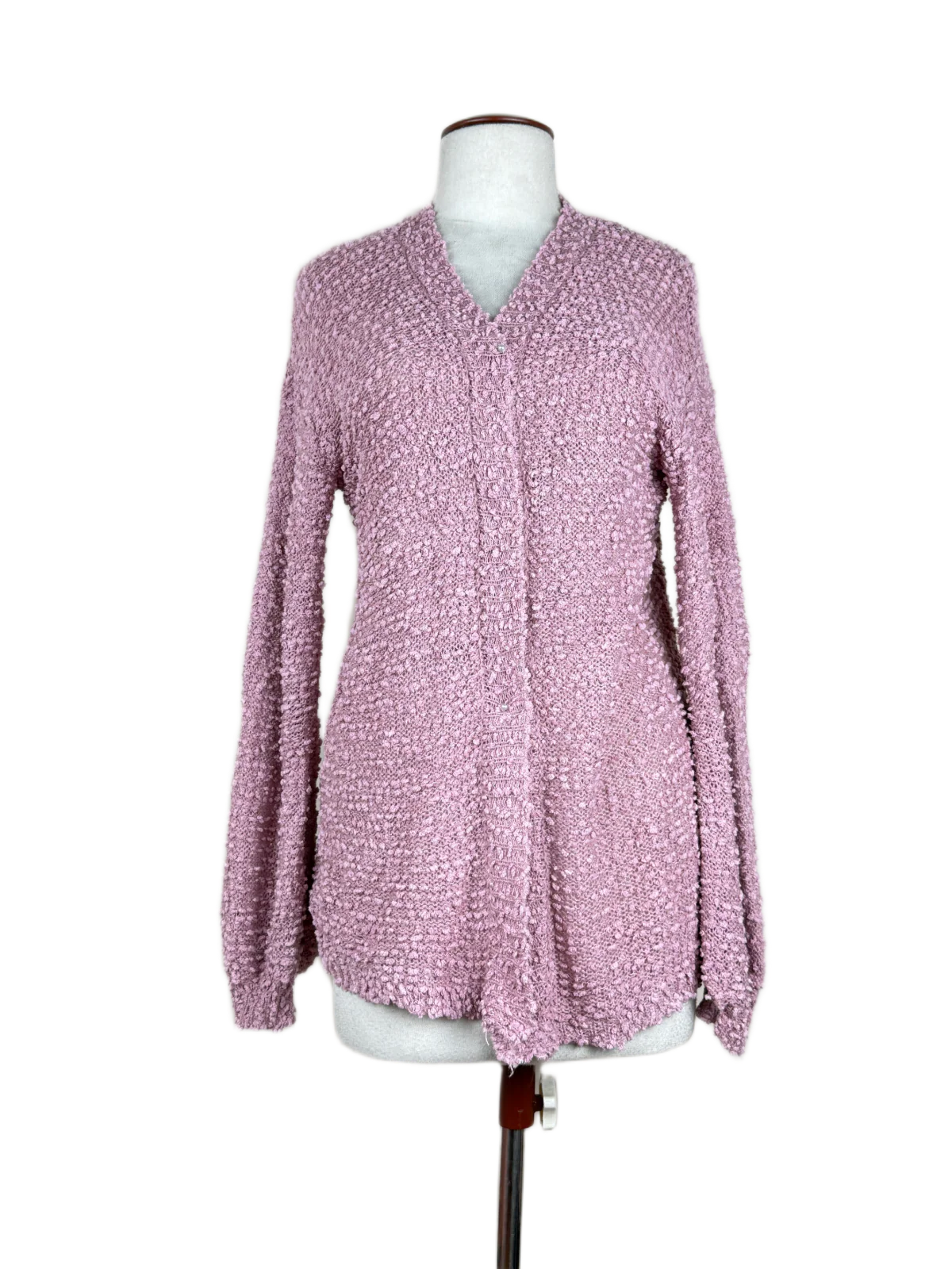 Shop Excellent Winter Long Cardigans by Wild Fable | Preloved Branded Clothes | Burgundy Red Polyester | Women | OTS Thrift Store Lahore Pakistan