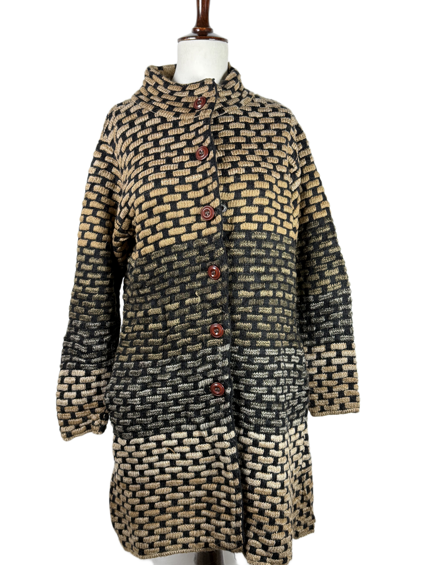 PREMIUM Condition Winter Long Cardigans | Preloved NEW CASTLE | MULTI ACRYLIC | Thrift Shop for Women Peshawar Pakistan | OTS