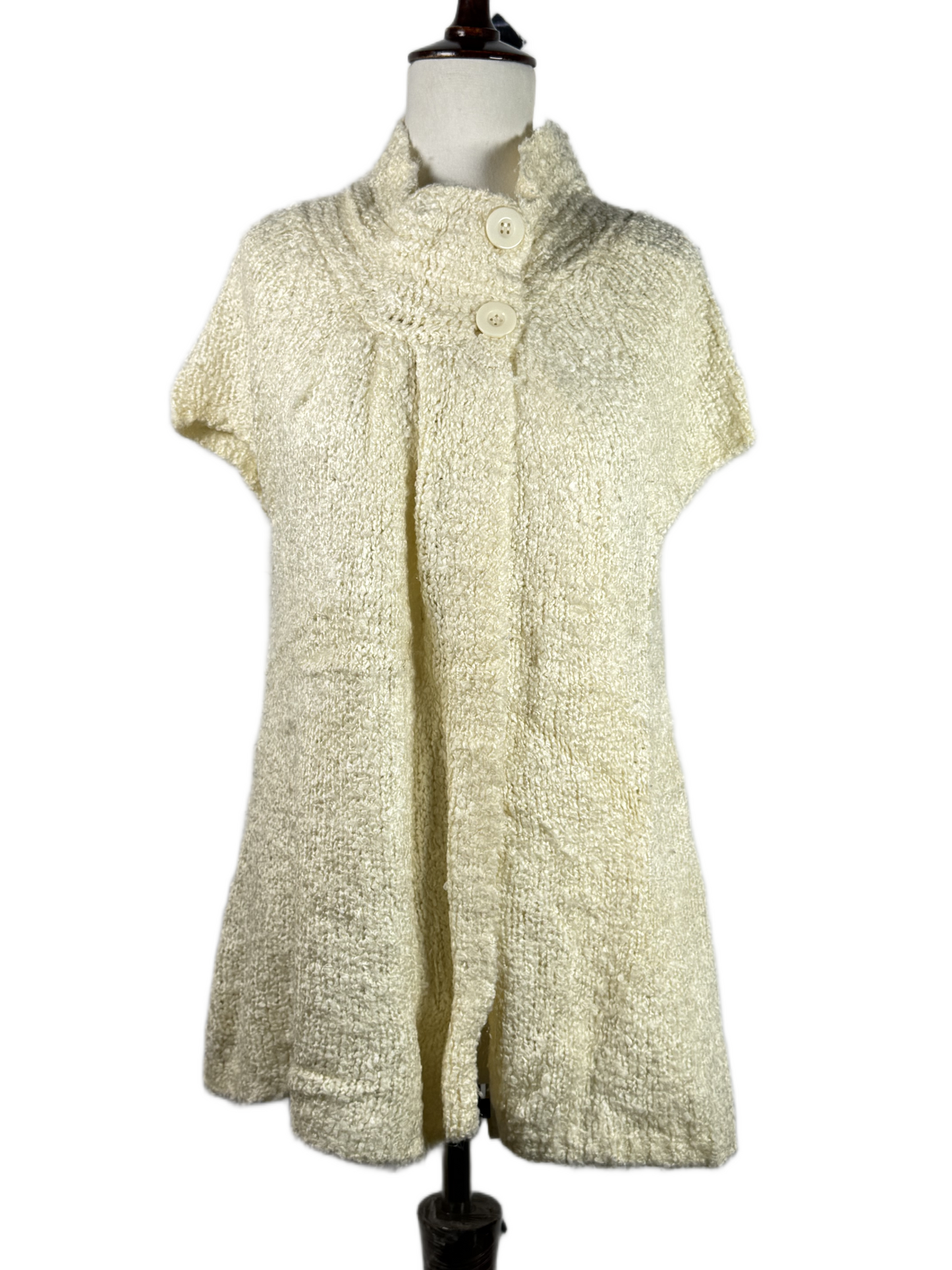 Winter Long Cardigans | VINTAGE SUZIE | Preloved Branded | WHITE ACRYLIC | PREMIUM PLUS | OTS Thrift Store Islamabad Pakistan