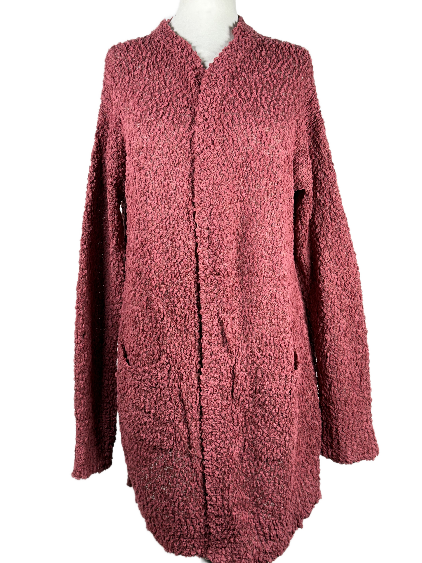 EXCELLENT Condition Winter Long Cardigans | Preloved MAGNOLIA | PINK ACRYLIC | Thrift Shop for Women Peshawar Pakistan | OTS