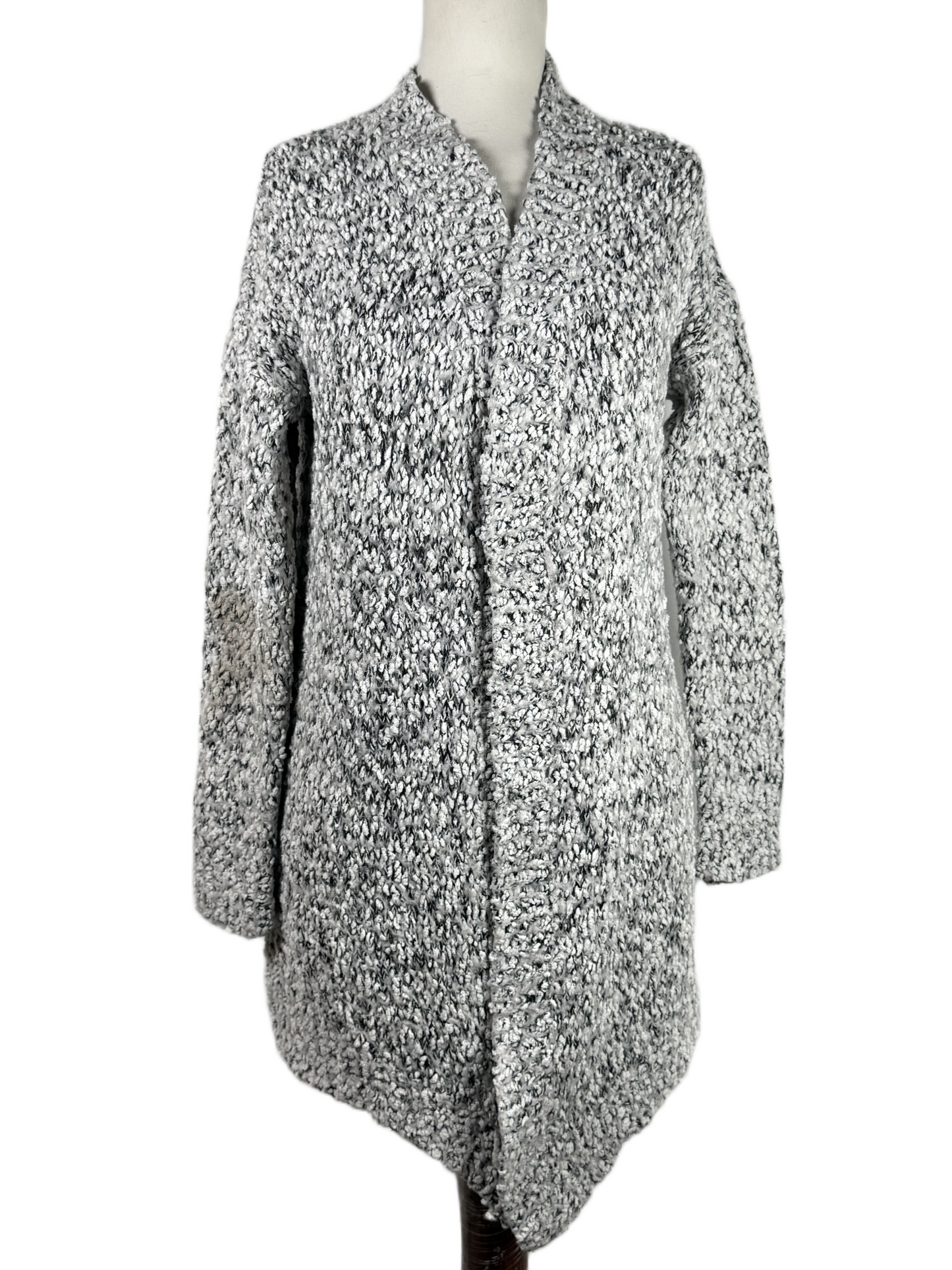 Winter Long Cardigans | PINK FILY | Preloved Branded | GREY ACRYLIC | PREMIUM PLUS | OTS Thrift Store Lahore Pakistan