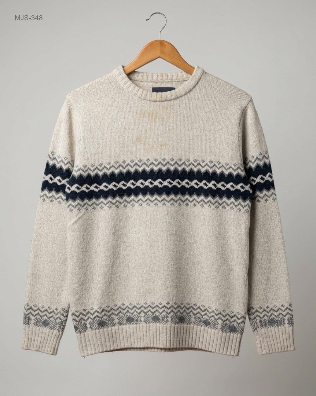 Shop Premium Men Jumpers & Sweaters by Unknown | Preloved Branded Clothes | Beige Cotton | Men | OTS Thrift Store Peshawar Pakistan