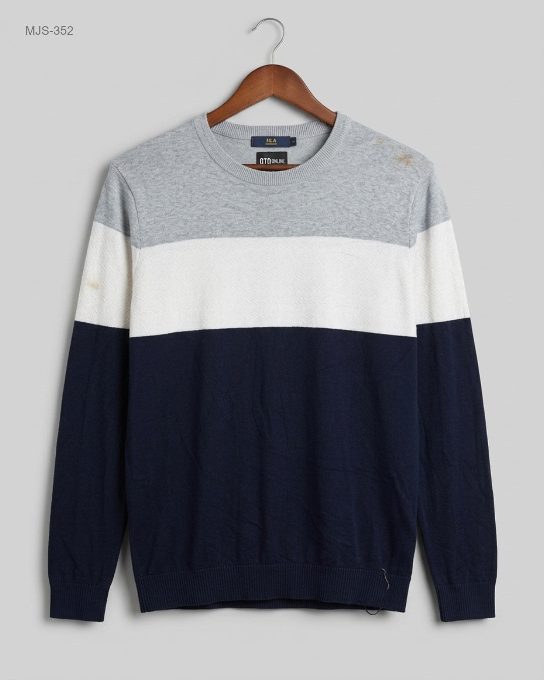 Preloved Premium Men Jumpers & Sweaters by HLA, MULTI Cotton for Men - OTS Thrift Shop Islamabad Pakistan