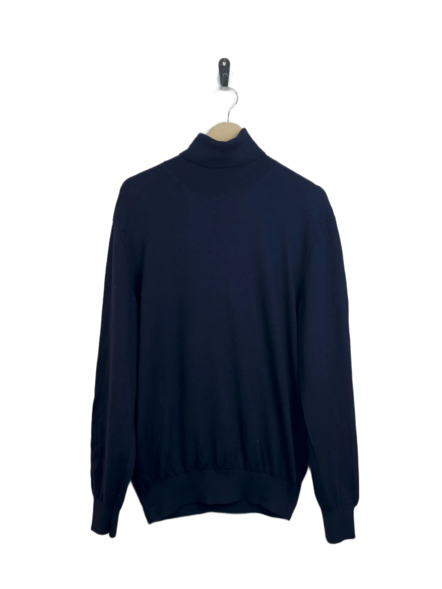 Preloved Premium Men's Jumpers & Sweaters by Zara, Navy Blue Polyester for Men - OTS Thrift Shop Karachi Pakistan