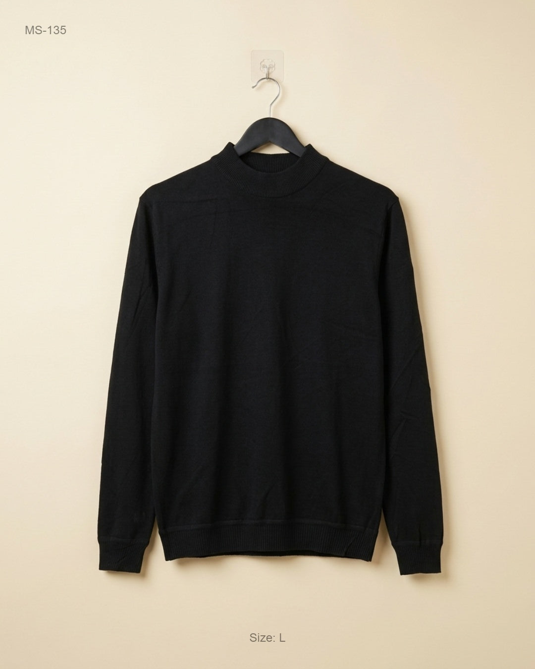 UK Imported secondhand Winter Cardigans & Sweaters - Unknown brand, Black Polyester, Premium condition, for Men - Online Thrift Store Lahore Pakistan