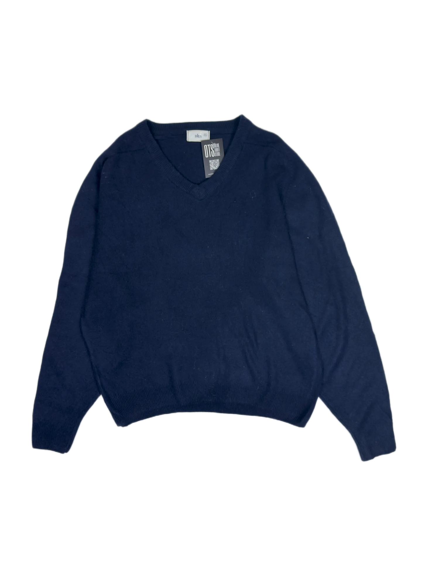 Premium Condition Men's Jumpers & Sweaters | Preloved BHS | Blue Wool | Thrift Shop for Men Lahore Pakistan | OTS