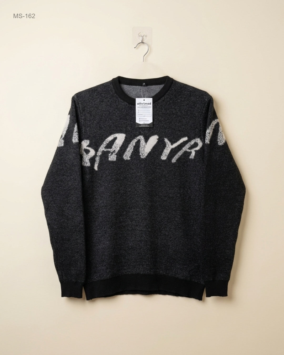 Shop Premium Winter Cardigans & Sweaters by Unknown | Preloved Branded Clothes | Black Polyester | Men | OTS Thrift Store Peshawar Pakistan
