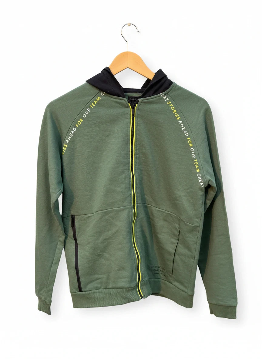 Shop Premium Men's Hoodies & Sweatshirts by Nukutavake | Preloved Branded Clothes | Green Cotton | Men Hoodies | OTS Thrift Store Peshawar Pakistan