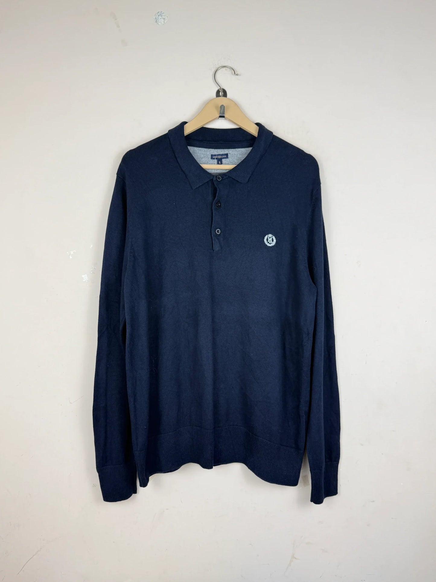 Shop Premium Men's Jumpers & Sweaters by HENRI lloyd | Preloved Branded Clothes | Blue Cotton | Men | OTS Thrift Store Islamabad Pakistan