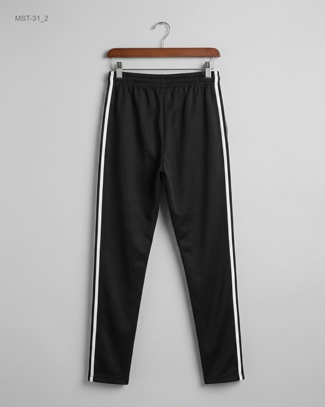 Preloved Men Sports Trousers by ADIDAS in Black Polyester for MENS - Excellent Condition | OTS Pakistan (MST-31)