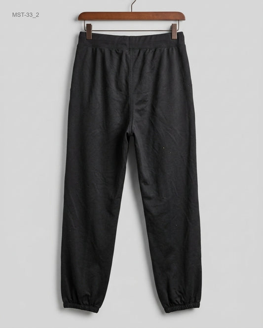 Shop Good Condition Black Polyester Men Sports Trousers by ENTRY for MENS at OTS - Online Thrift Store Pakistan (MST-33)