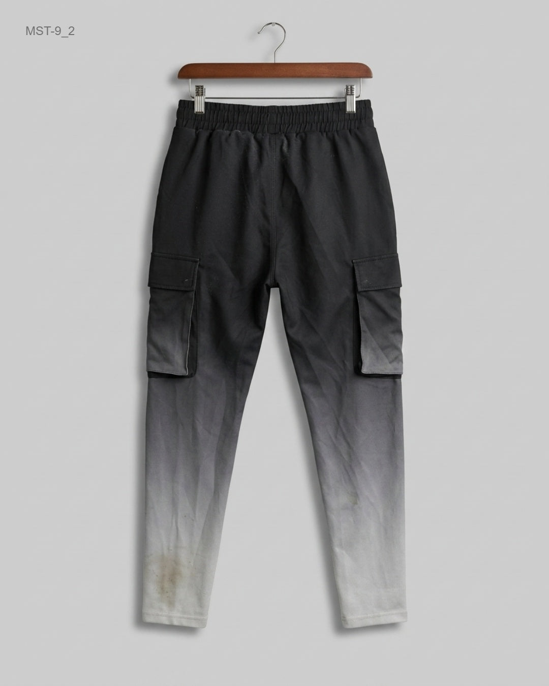 Shop Good Condition Black Polyester Men Sports Trousers by SIKSILK for MENS at OTS - Online Thrift Store Pakistan (MST-9)