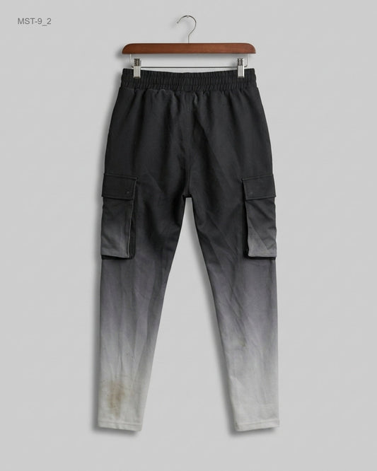 Shop Good Condition Black Polyester Men Sports Trousers by SIKSILK for MENS at OTS - Online Thrift Store Pakistan (MST-9)