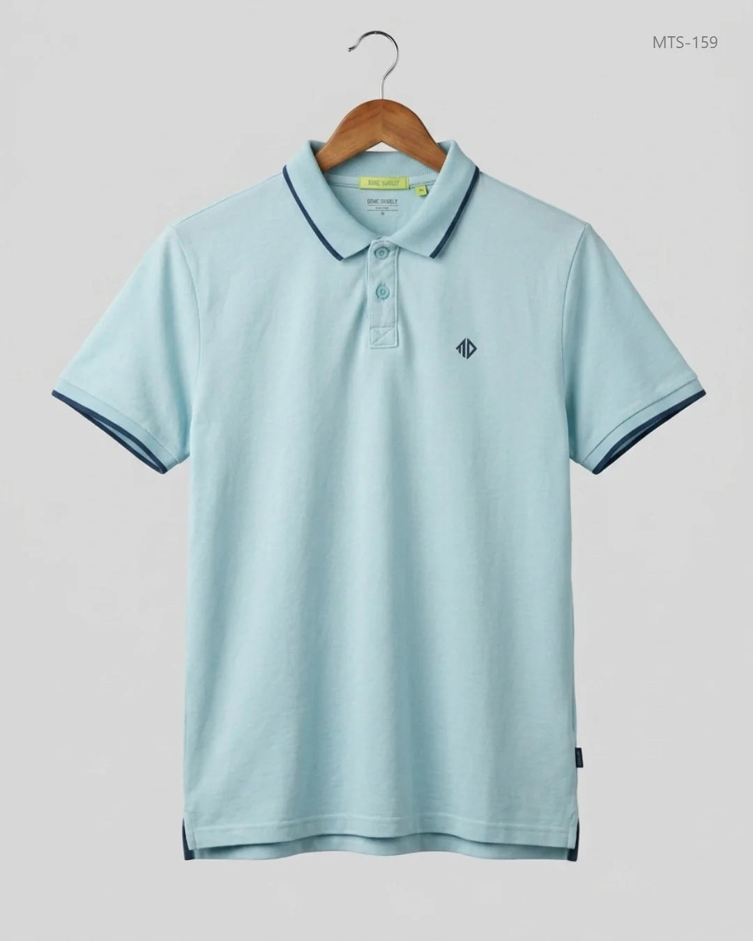 Secondhand Branded Mens Tshirts by GONE SURFIN, Cyan Cotton fabric, Excellent condition, for Men - Online Thrift Shop Karachi Pakistan