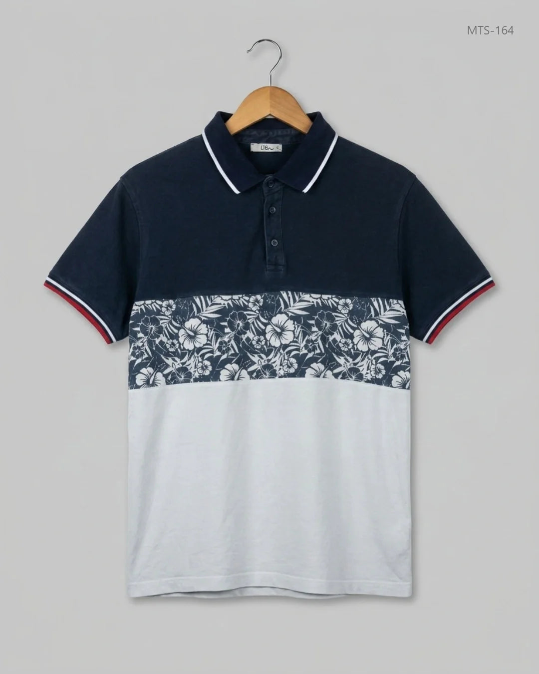 Preloved Premium Mens Tshirts by LTB, Blue Cotton for Men - OTS Thrift Shop Karachi Pakistan